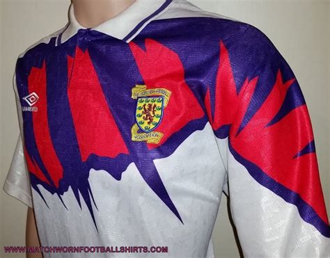 Scotland 1992 Umbro Away shirt XL eBay