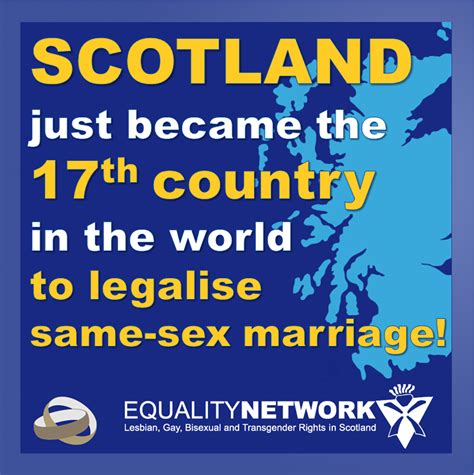 Scotland legalises same