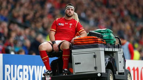 Scotland player out of Rugby World Cup after slipping on stairs. Not the sport’s first weird injury