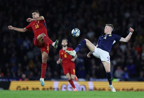 Scotland upsets Spain, Croatia wins, Belgium beats Germany