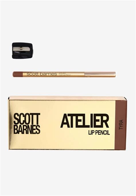 The Scott Barnes Atelier Lip Liner delivers smooth, crisp definition.