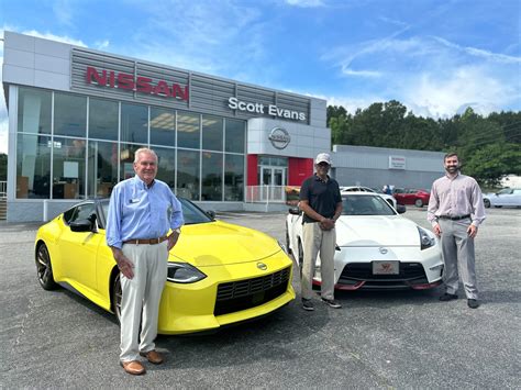 Scott evans nissan. Why Nissan Service? Maintenance Schedules. Brakes. Tires. Oil Change. Batteries. Electric Vehicle Service. coupons & offers Parts Store Tire ... Info Offers Services & Amenities. SCOTT EVANS NISSAN. 725 BANKHEAD HWY CARROLLTON, GA 30117. Get Directions Call (678) 890-7371. Service Hours. mon - fri: 7:30 am - 6:00 pm: sat: 8:00 am - 4:00 pm: … 