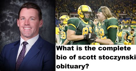 Scott Stoczynski, a former football player at North Dakota State University, was killed on Friday in a horrific vehicle accident. The dates of the funeral or the specifics of the accident have not yet been made public by the police or the man's family. Source: Edward Stoczynski Obituary - Visitation & Funeral Information. ...