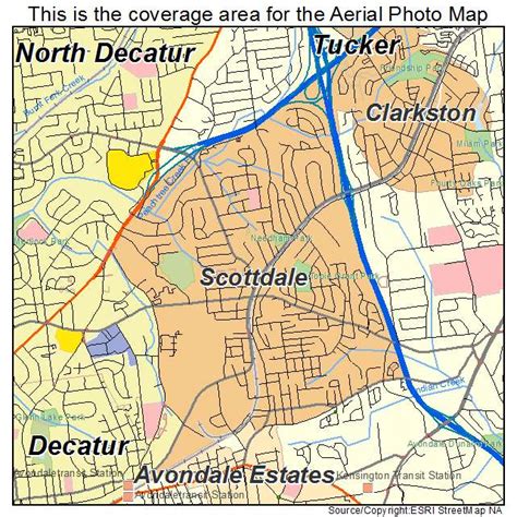 Scottdale, GA Map & Directions - MapQuest