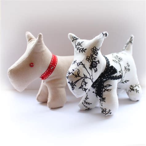 Scottie Dog Sewing Pattern - Etsy