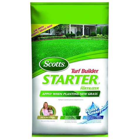 Scotts starter fertilizer with tenacity. I mentioned this in another posting on the site, but it bears repeating: Be careful using "Scotts Starter Fertilizer with Weed Preventer" in lawns with significant amounts of fine fescue in their "northern mix" or with a mostly fine fescue area (say an old northern mix which has a shady area which has been reduced to mostly fine fescue over the years) or you could have a problem if too much ... 