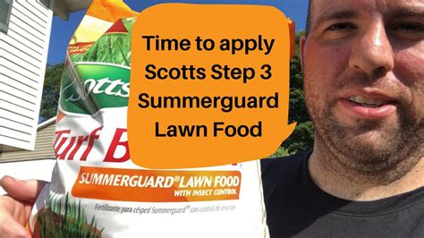 Use Scotts® Turf Builder® SummerGuard® Lawn Food