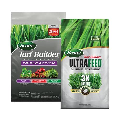Scotts ultrafeed. Read page 1 of our customer reviews for more information on the Scotts Turf Builder 20 lbs. Covers Up to 8,889 sq. ft. Ultrafeed Dry Lawn Fertilizer for Fast Greening and Extended Feeding. ... We are concerned to hear this regarding Scotts Turf Builder UltraFeed. We would like the opportunity to gather some additional information and offer ... 