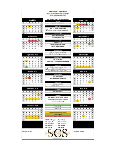 Scottsboro Schools Calendar