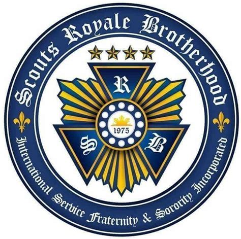 Scout royale brotherhood. The Scouts Royale Brotherhood International Service Fraternity And Sorority Incorporated official seal is finally registered with the Philippine government intellectual property office. 