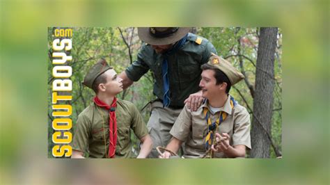 Young Twink 3way Fucked By Scoutmasters. . Scoutboys