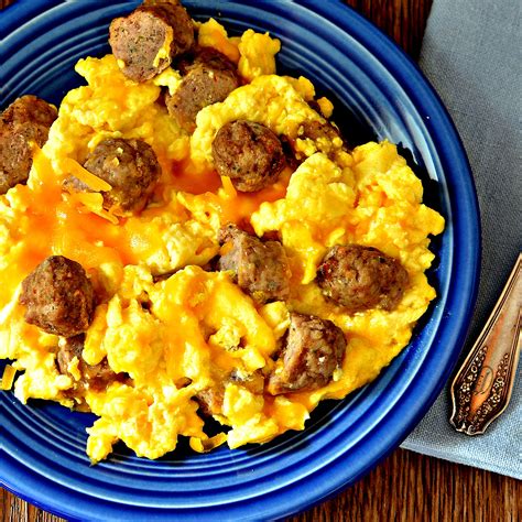 Scrambled Eggs and Andouille Sausage - myfitnesspal.com