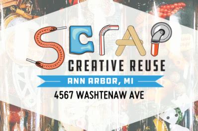 Scrap box ann arbor.  SCRAP Creative Reuse - A2 is a donation-based creative reuse sto...