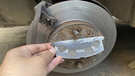 Scraping noise when braking. Semi metallic brake pads are usually cheaper, but contain larger amounts of metal. Which are more likely to make grinding and scraping noises when braking. Some racing compounds are known to produce a grinding noise. Even if the brake pad life is ok, this is likely caused by the materials they are made of. 