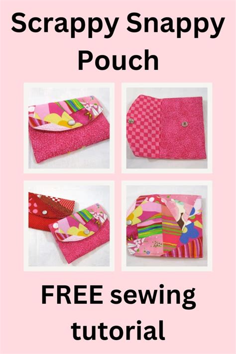 Scrappy Snappy Pouch FREE sewing tutorial - Sew …