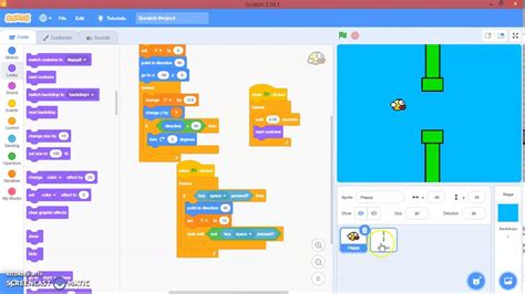 Scratch 3 0 Tutorial How To Make A Flappy Bird Game In Scratch Part 2