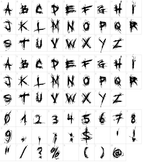 Scratch Font Yang Populer!