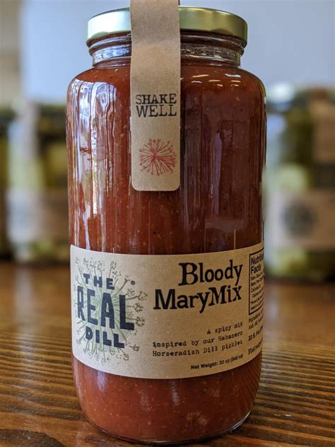 Scratch-Made Bloody Mary Mix - The Real Dill®