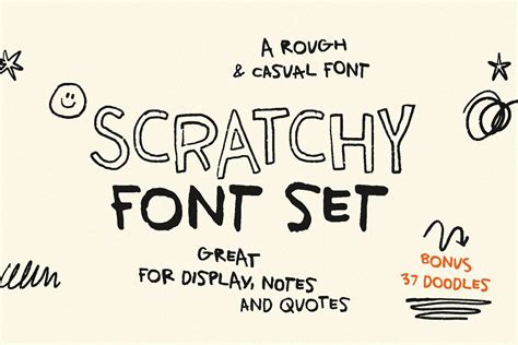 Scratchy Fun Font Download