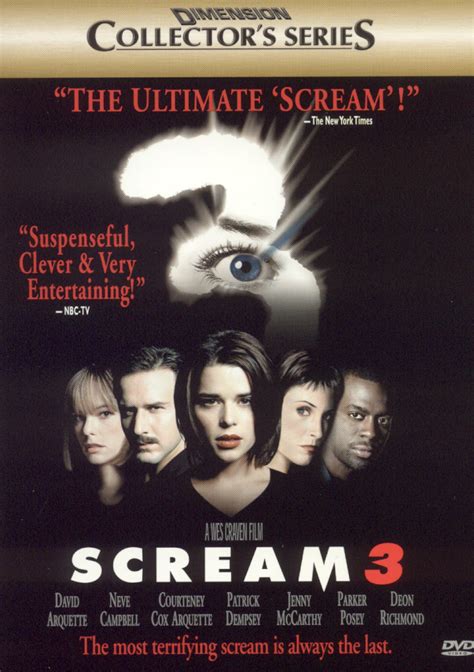 Scream: 3-Movie Collection (Blu-ray) + Scream Digital Copy 🔪 - eBay