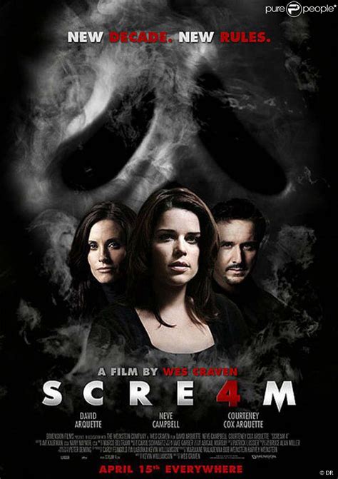Scream 4 watch. Scream 4. It has been many years since the Ghostface Killer cut a deadly path through the town of Woodsboro. In order to get over the trauma of those horrific events, Sidney Prescott (Neve Campbell) has written a self-help book. She returns to Woodsboro for her book tour, and reconnects with old friends Gale Weathers (Courteney Cox) and Sheriff ... 