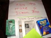 Scream Box: How to Make - Grief Speaks