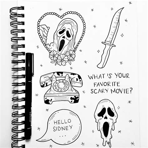 Scream Tattoo Drawing