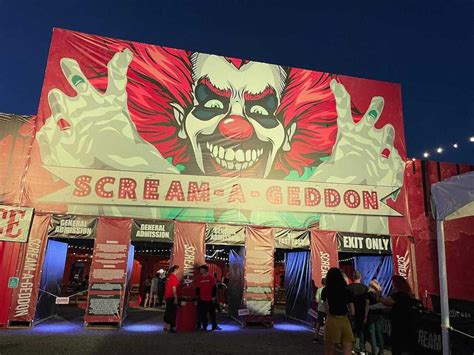 Sep 20, 2023 · If you go to Scream-A-Geddon or Sir Henry’s. Scream-A-Geddon: Admission is $27.95-$52.95, depending on the date; $15 for parking. Tickets grant access to all attractions and mazes except the ...