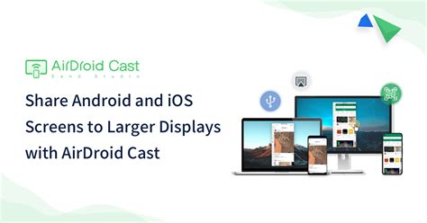 Screen Mirror Android iOS Win Mac to PC AirDroid Cast