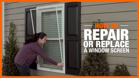 Screen Repair Home Depot