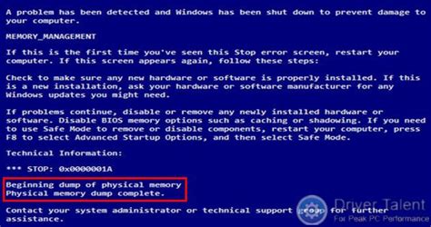 Screen dump windows. The memory dump file contains the smallest amount of useful information that could help you identify why your computer experienced a bluescreen. Windows Debugger, also known as WinDbg, is a tool made by Microsoft to help troubleshoot bluescreen minidumps. Windows Debugger is a tool that helps you read the minidump file. 