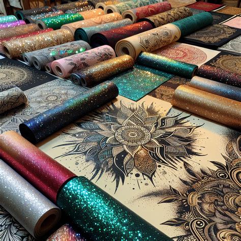 Screen printing glitter powder.  Our range is perfect for enhancing your s...