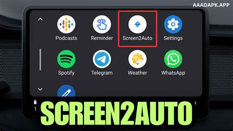 Screen2auto apk.  L'app Screen2Auto est un outil intéressant qui trans...