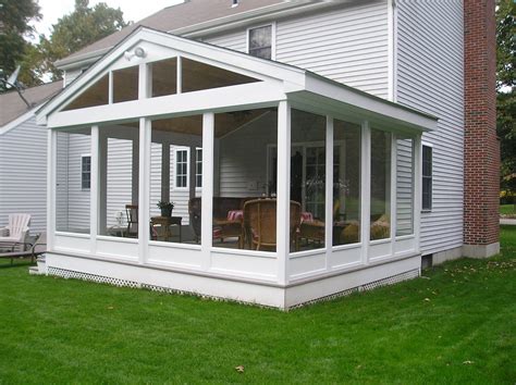 Screening in a porch. Nov 18, 2023 · Make sure the design suits your needs. Budget – Basic screened lanais start around $6,000-7,000. More elaborate sunrooms with some glass walls or custom features can cost $25,000+. Size & layout – A lanai can range from a cozy 10‘ x 12‘ seating nook up to a 40‘ x 20‘ outdoor entertainment room. Plan smartly! 