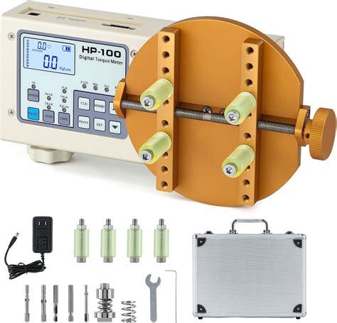 Screw tester.  Bottle Cap Torque Tester, Digital Torque Meter, LCD Screw Driver Wrench ...