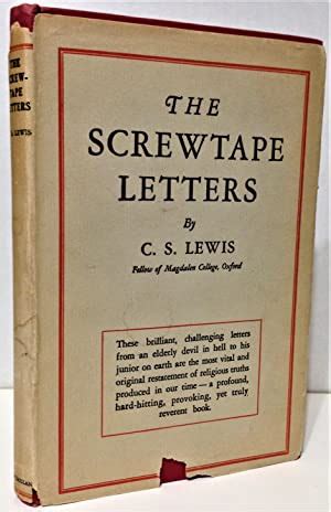 Screwtape Letters by C S Lewis, First Edition - AbeBooks