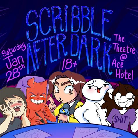 Scribble showdown after dark. You been out of the loop since 2019. It's like a live show where Arin and a bunch of online animators play drawing games like Pictionary and it has audience interaction. They did a tour of it in 2019, and meant to do one in 2020 until the pandemic hit, so it was delayed until just right now. Also, Ross IS an artist!! 