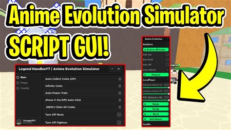 Script Anime Evolution Simulator DailyPastebin