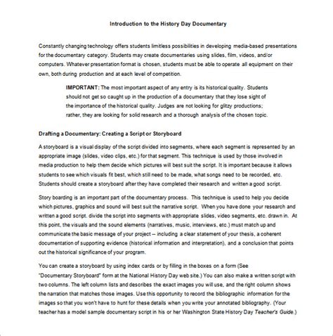 Script Outline Templates 7+ Free Sample, Example, Format Download!