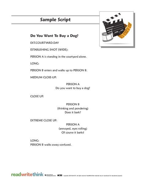 Script Sample Short