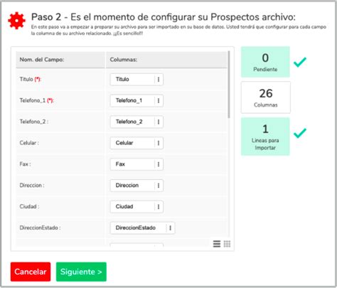 Script importador de datos en WebService hacia un ACF de …