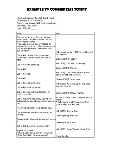 Script template Script layout, Scripting ideas, Script