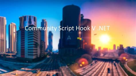 Scripthookvdotnet gta 5. NET language ingame. pdb . dll ScriptHookVDotNet mod that gives pl...