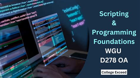 Scripting-and-Programming-Foundations Ausbildungsressourcen