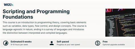Scripting-and-Programming-Foundations Trainingsunterlagen