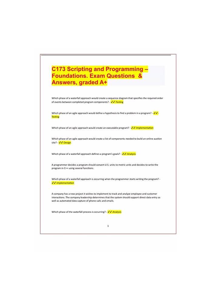 Scripting-and-Programming-Foundations Probesfragen