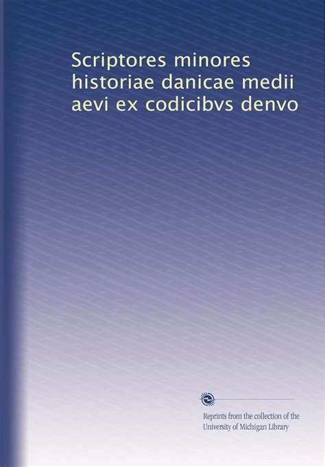 Scriptores minores historiae danicae medii aevi. - Contes & légendes de l'ile de la réunion.