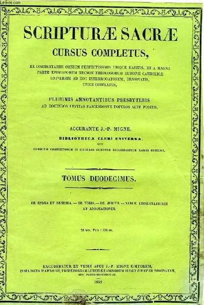 Scripturae sacrae cursus completus  plurimis annotantibus presbyteris ad decendas levitas  ann. - Owners manual for 1963 4000 ford tractor.