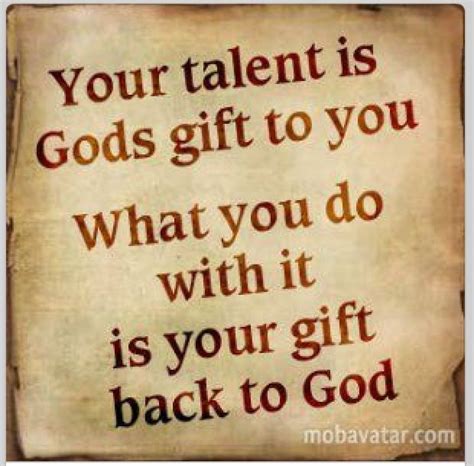 Scripture About Talents And Gifts