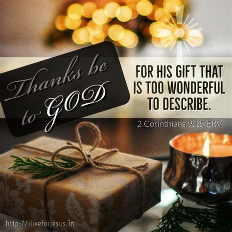 Scripture On Gifts